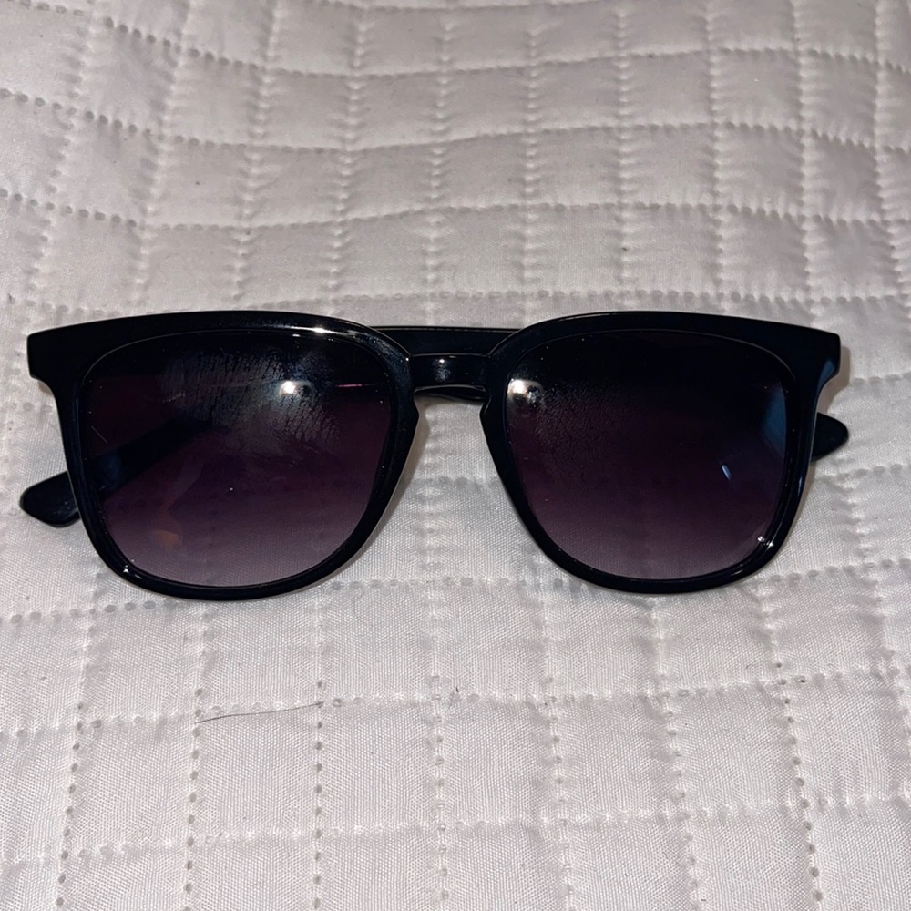 Black sunglasses wayfarer style